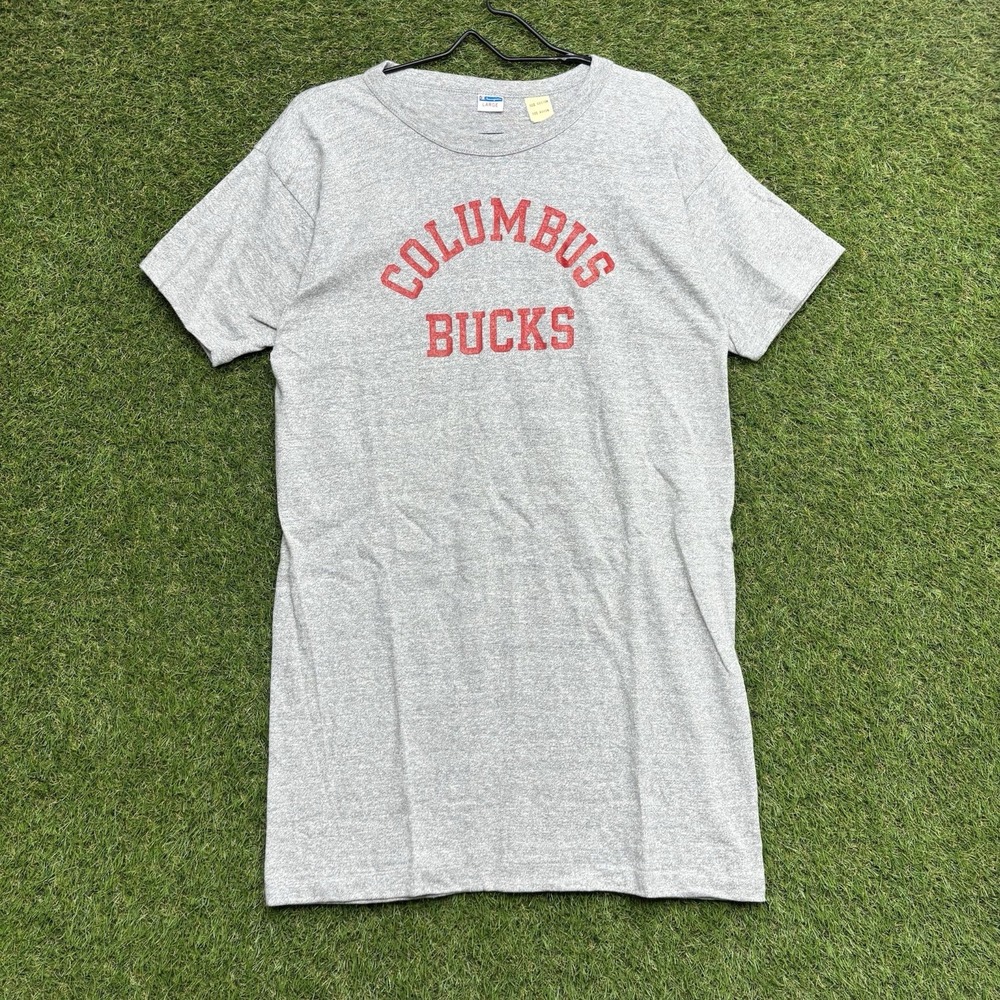Vintage Columbus Bucks Shirt Mens Large Tall NBA Basketball Lee Sport 2000s